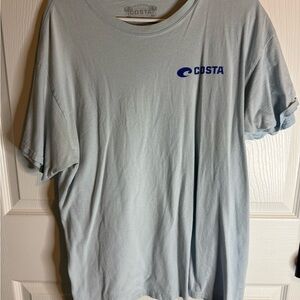 Costa Sky Blue Men's Short Sleeve Tee